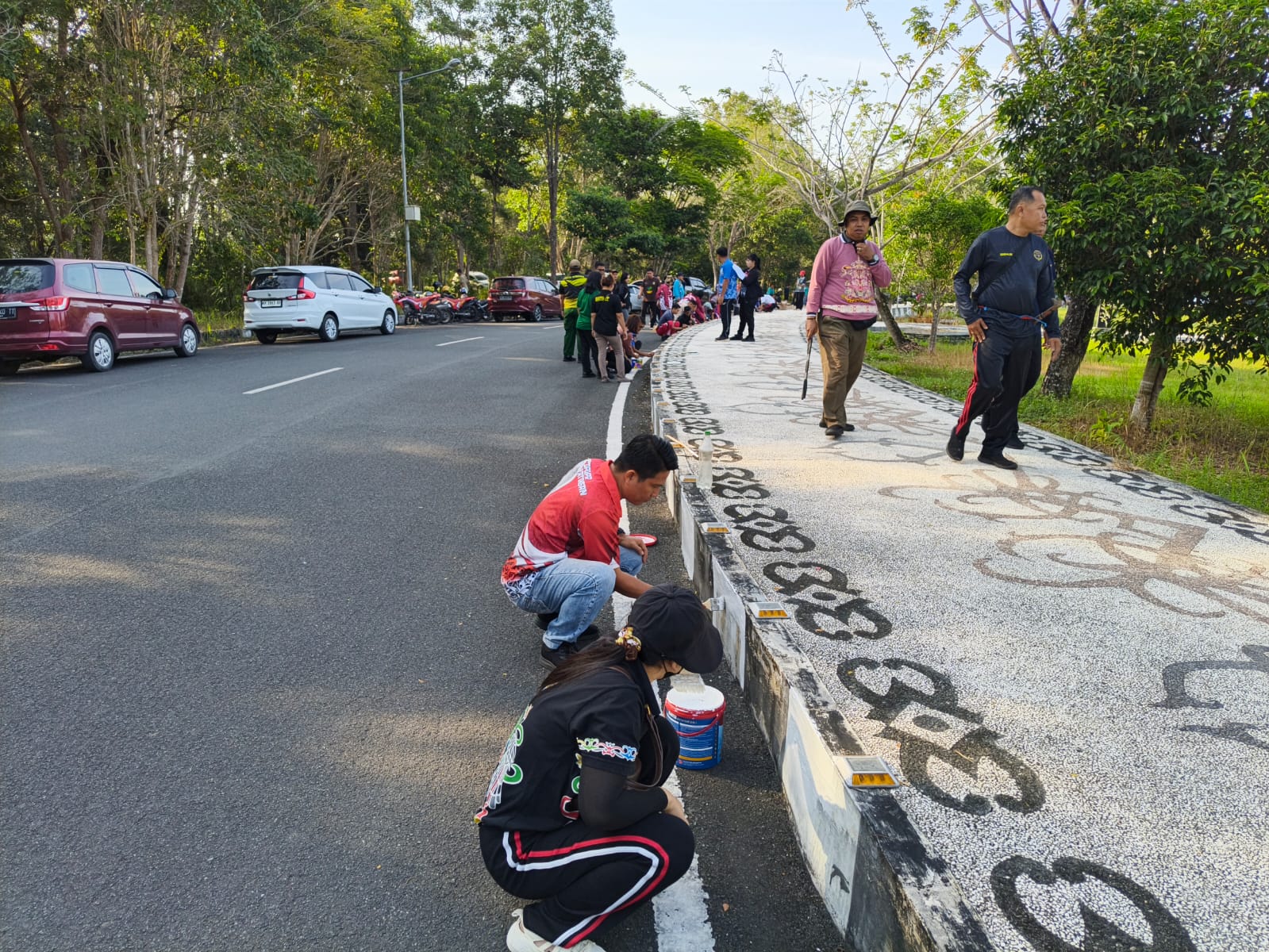 Kegiatan Jumat Beriman (Bersih, Indah dan Aman) di Komplek Kantor Bupati