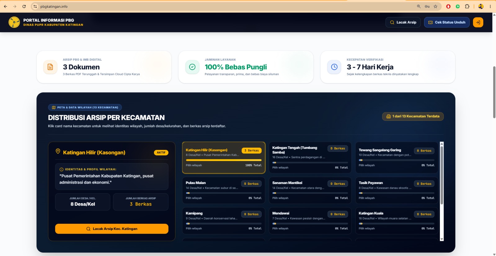 Pelayanan Terpadu Persetujuan Bangunan Gedung (PBG) Online